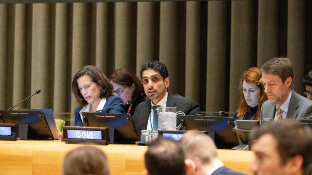 Omran Sharaf Addresses the Impact of AI on Hate Speech, Disinformation, and Misinformation at UN Security Council Meeting