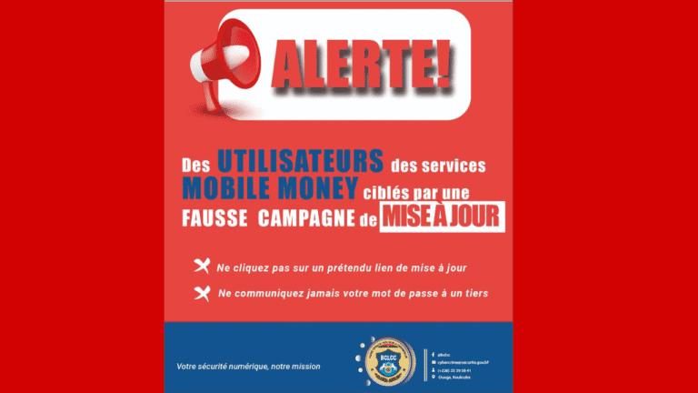 New Mobile Money Scam in Burkina Faso: Central Cybercrime Unit Raises Alarm