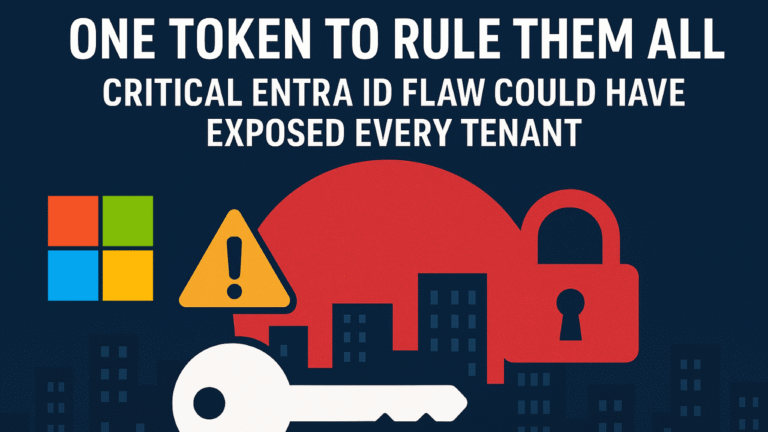 One Token to Rule Them All: Critical Entra ID Flaw Could Have Exposed Every Tenant