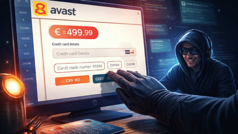 Refund Scam Impersonates Avast to Steal Credit Card Data from French-Speaking Users